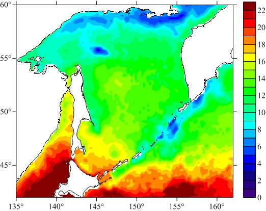 Охотское море. Описание водоема, животный и …